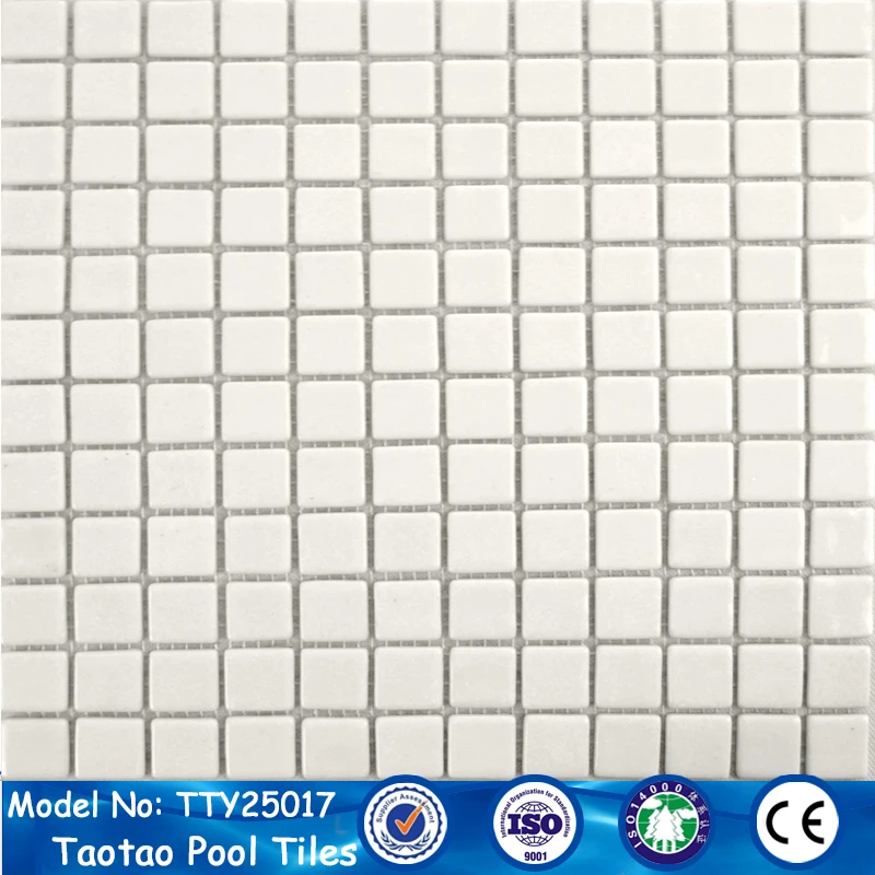 modern designer white glass mosaic tiles for swimming pool in venetian