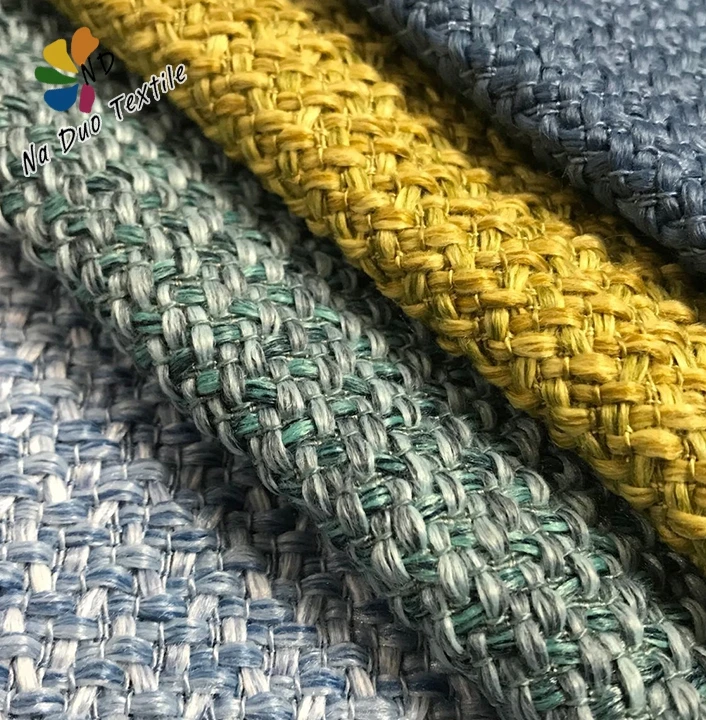 China golden supplier home textile fabric Wholesale Upholstery Linen Fabric for sofa