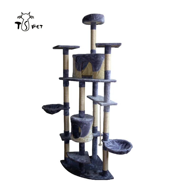 Large Cat Scratcher For Maine Coon Cat Tree 1 piece  Floor To Ceiling Cat Tree