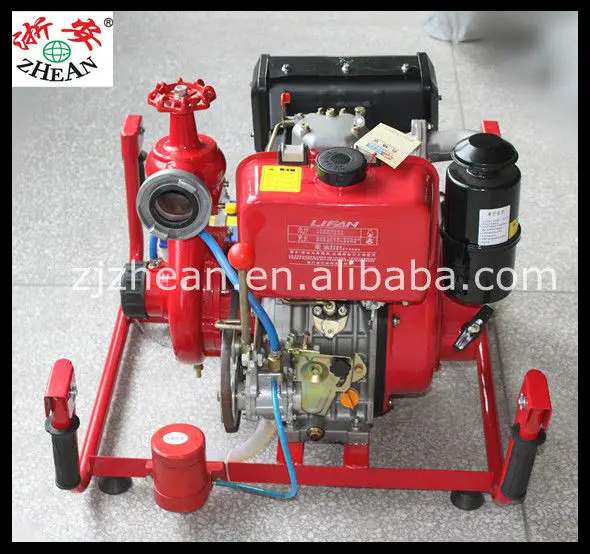 Diesel Fire Fighting Water Pump/Portable Fire Pump Set/Horizontal Fire Pump