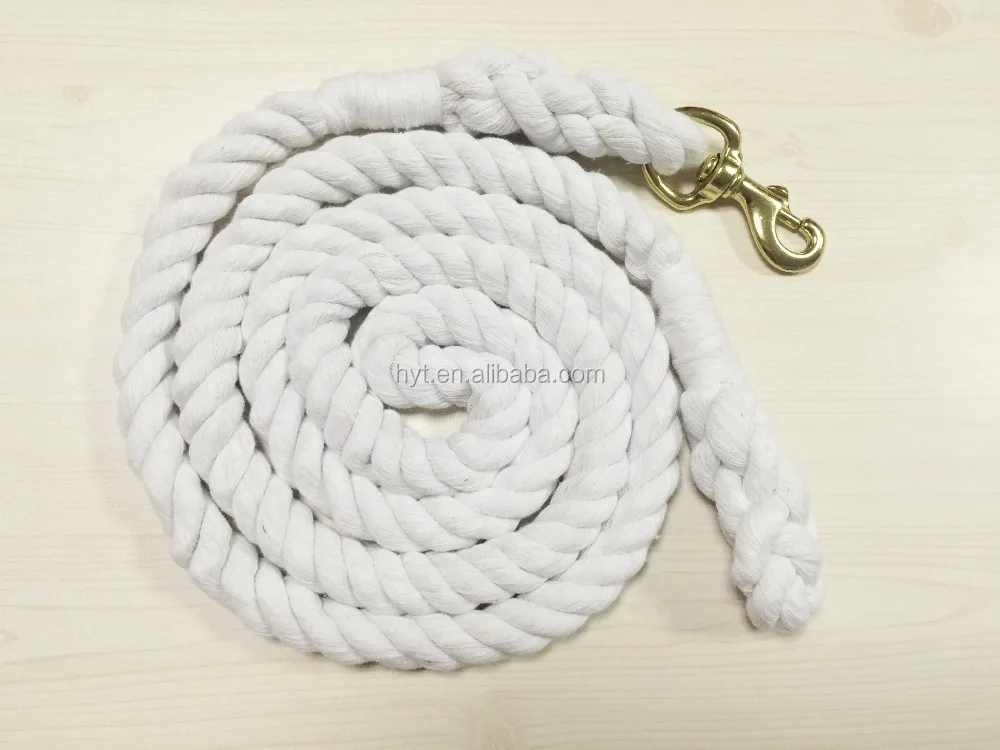 Braided Horse Lead Rope with swivel snap