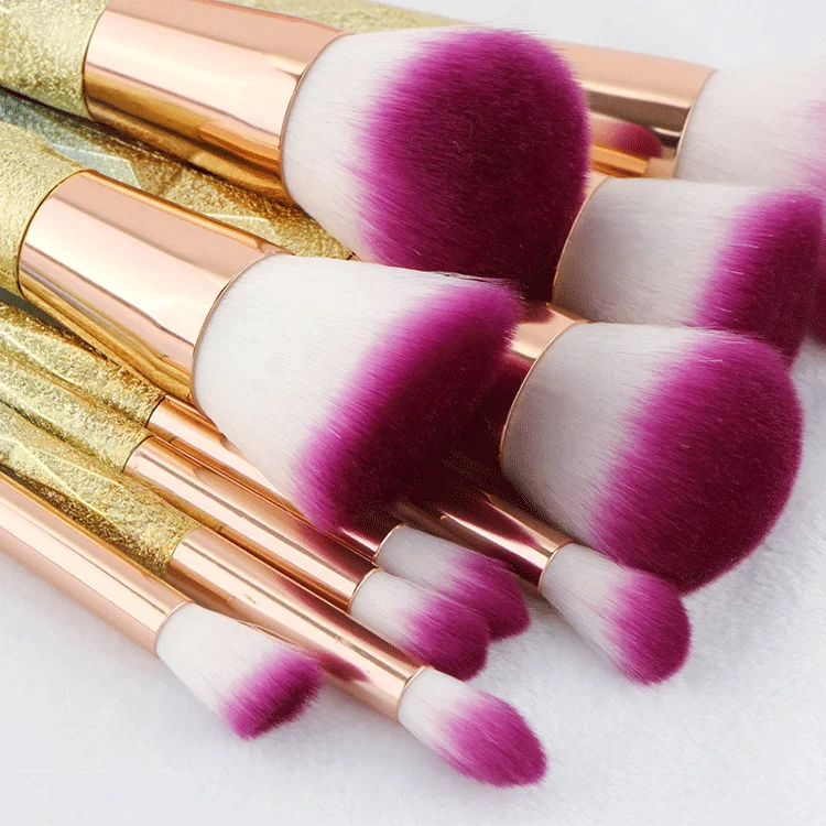 Arrivals Cosmetic Brush Pink Makeup Brushes Set Trending Products New with PU Bag Eye Shadow Synthetic Hair Foundation Brush