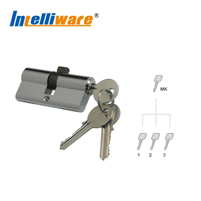 
Double Open Brass Door Lock Cylinder 