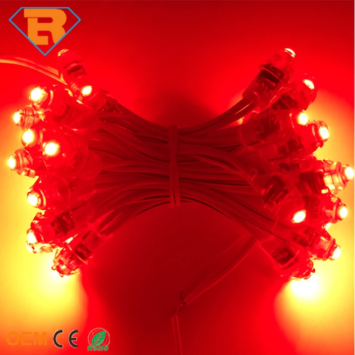 9mm 12V 5V Waterproof LED Outdoor Advertising Pixel DOT Light for Billboard