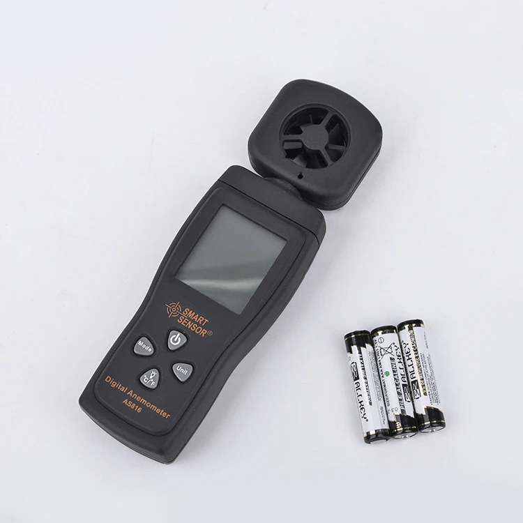 Оптовая продажа дешевые мини ветер лопасти цифровой анемометр