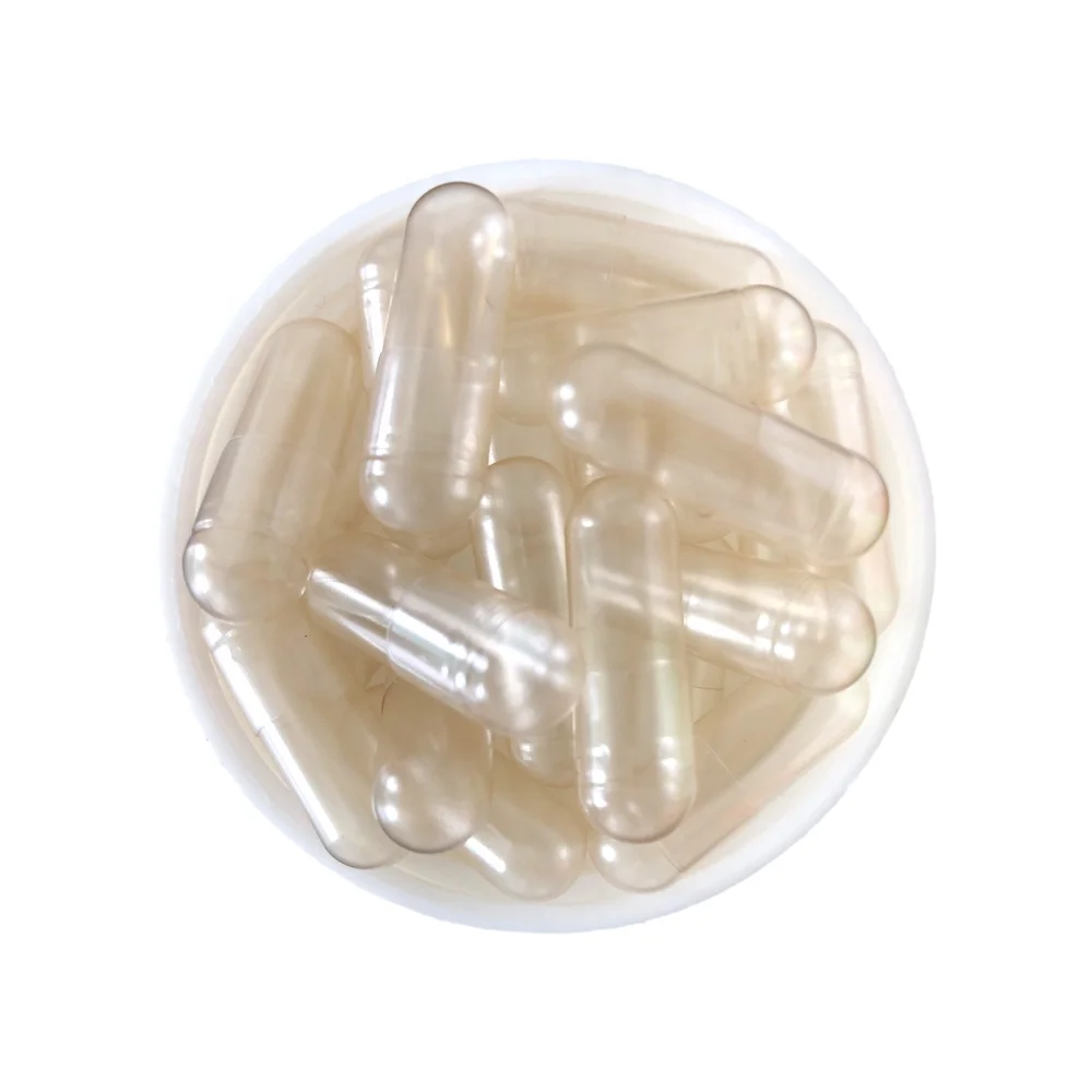 Vegetable Clear Empty Unfilled Capsule Size 0 Capsula Vuota Customized