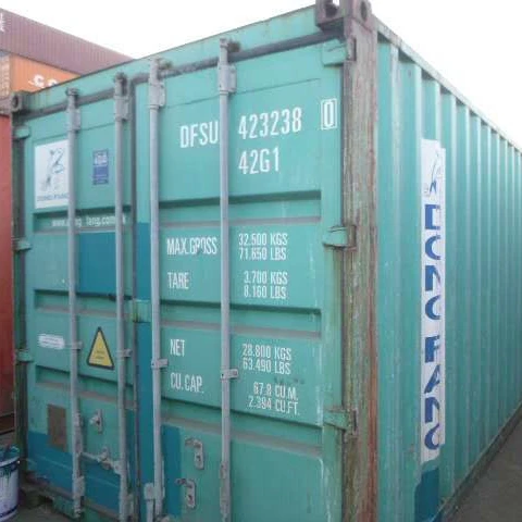 40HC second-hand ISO standard shipping container for sale