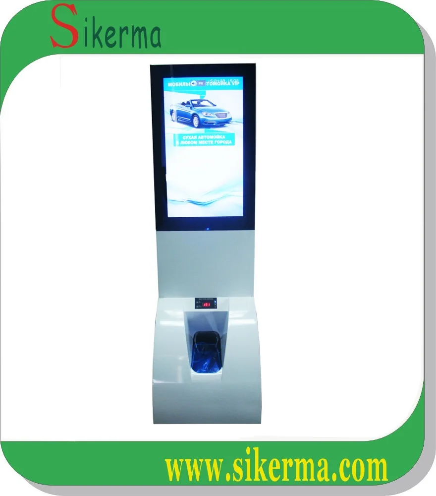 Auto shoe cover dispenser machine with Pe Waterproof Shoe Cover