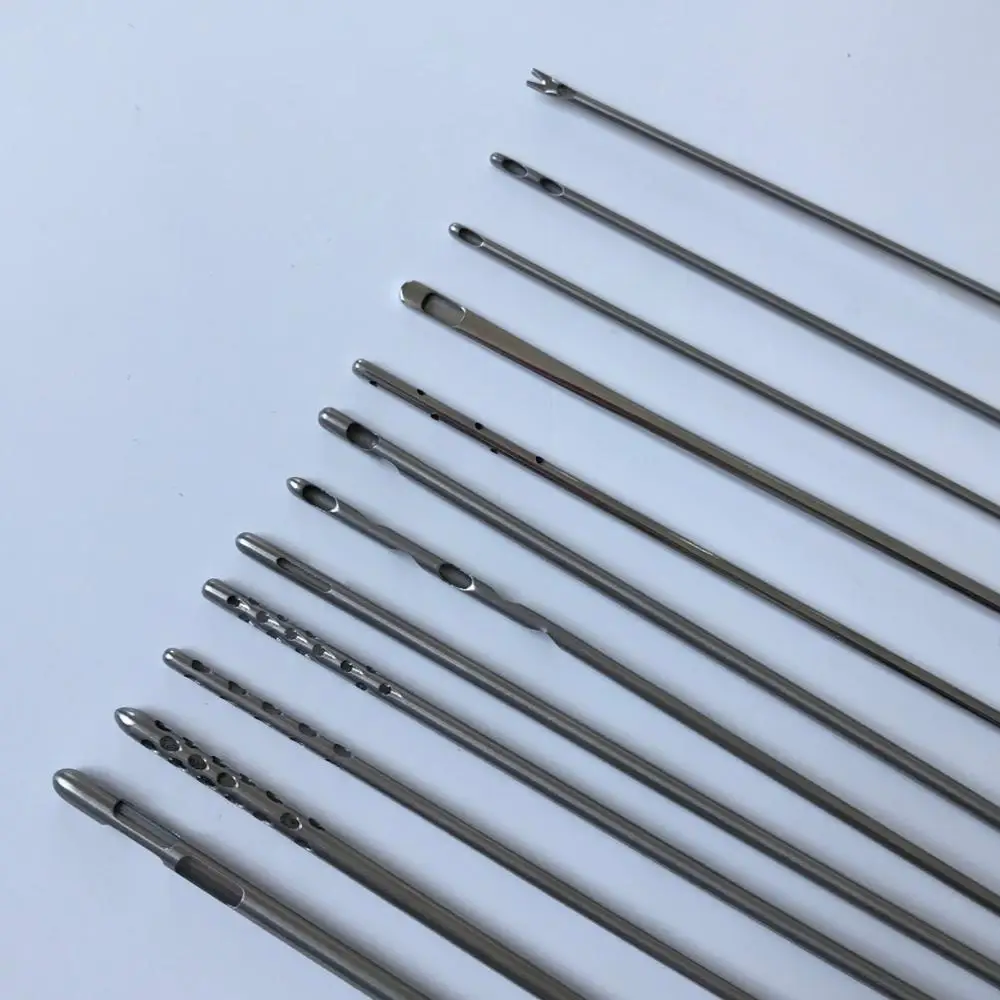 
Fat Suction Harvesting Round Tip Liposuction Cannulas 