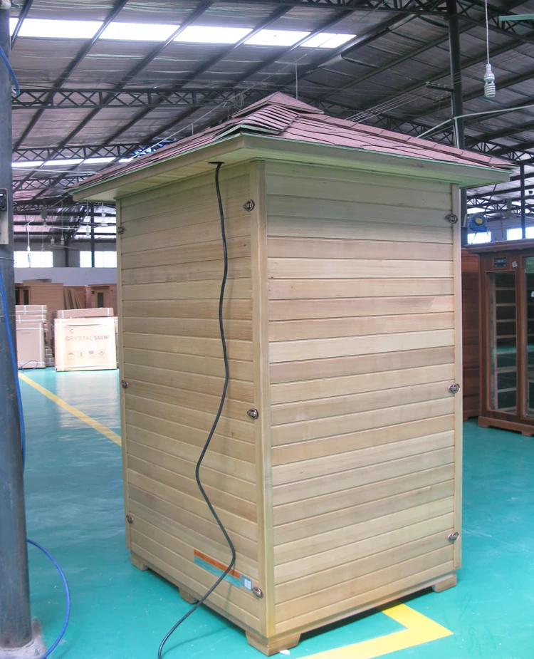 outdoor infrared  sauna shower cabin