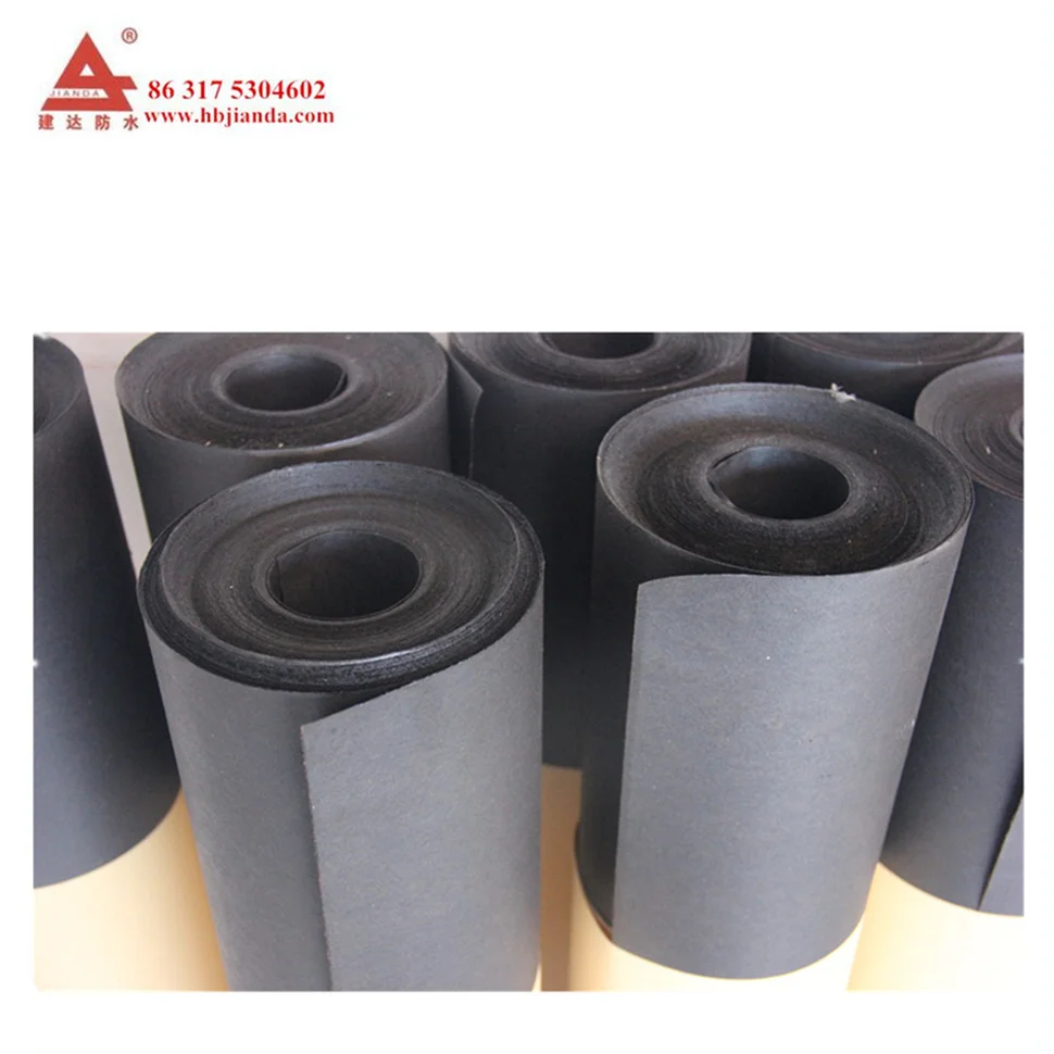 Bitumen Asphalt Roofing Paper Rolls Asphalt Roofing Membrane
