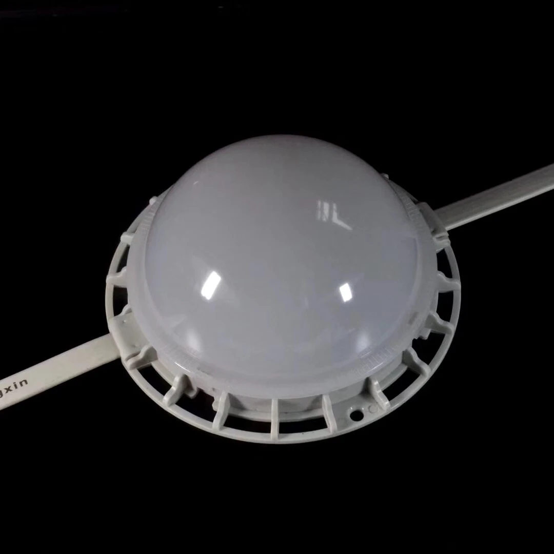 DMX512 8206IC адресуемый программируемый диаметр 30 мм 12 В 0,75 Вт RGB светодиодный пиксельный модуль точечный светильник