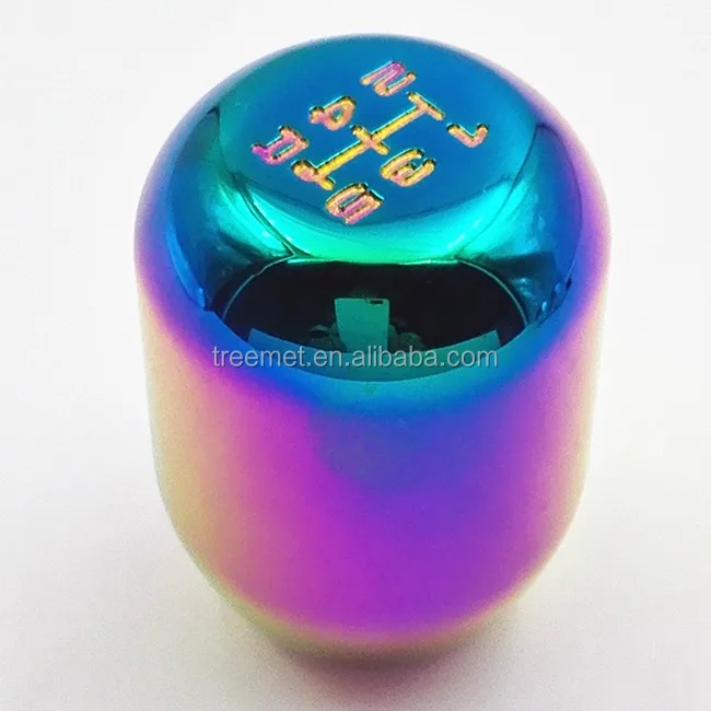 Neo Chrome 5 Speed Type R Style titanium shift knob