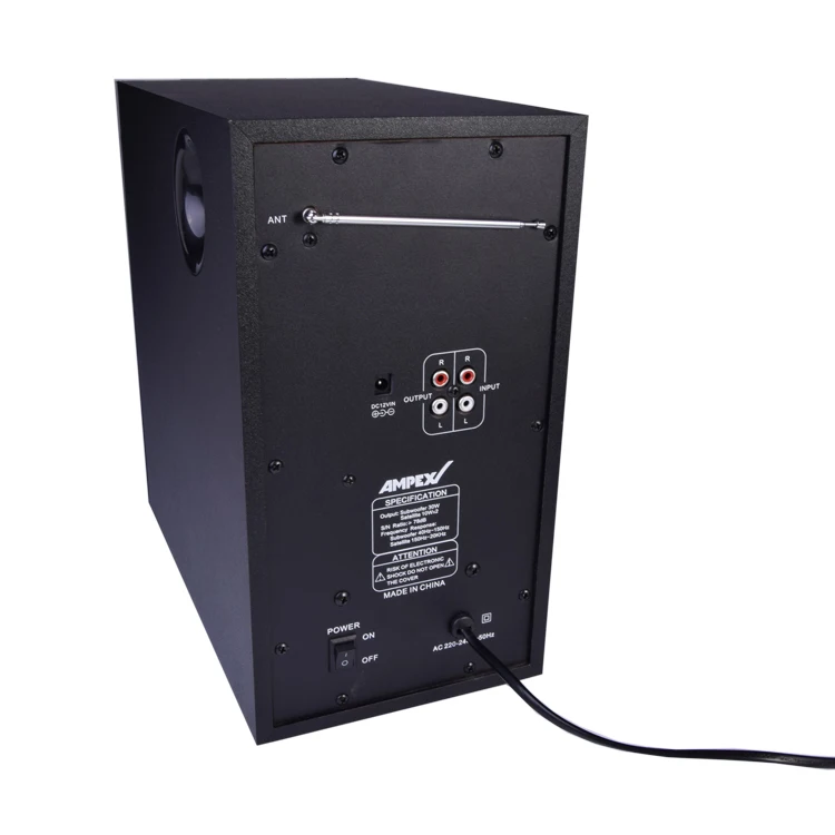 Factory price 2.1 blue tooth subwoofer multimedia speaker with usb sd fm