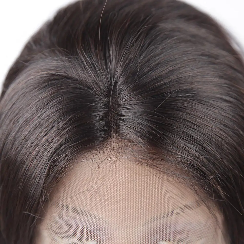 Short Size 8 Inch Human Hair Straight Bob Wig, Human Hair Lacefront Wigs 100% Natural Human Hair Online Sale