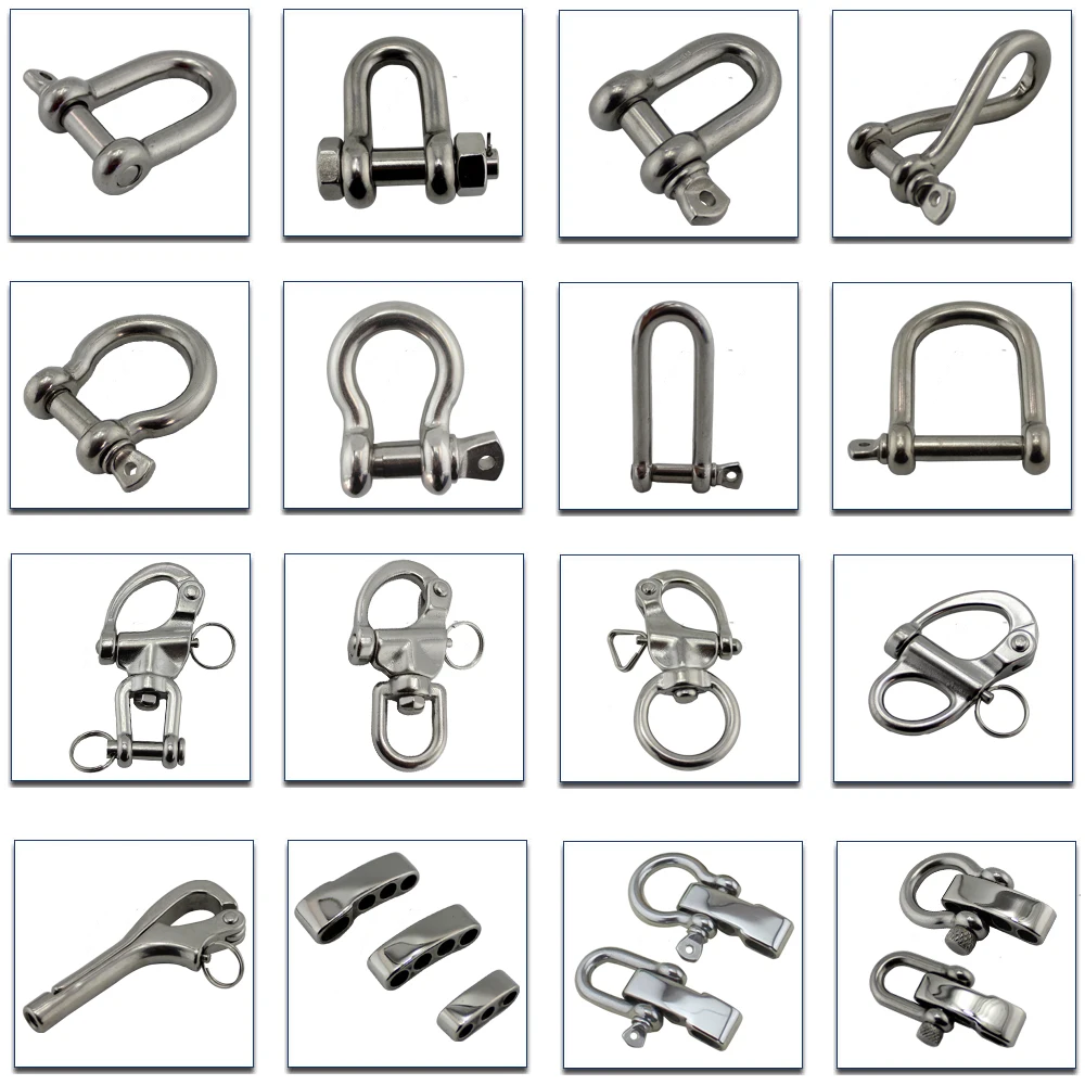 High Polished Stainless Steel Shackle