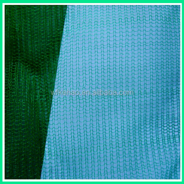UV green monofilament net bag packing pe date mesh bags for date palm