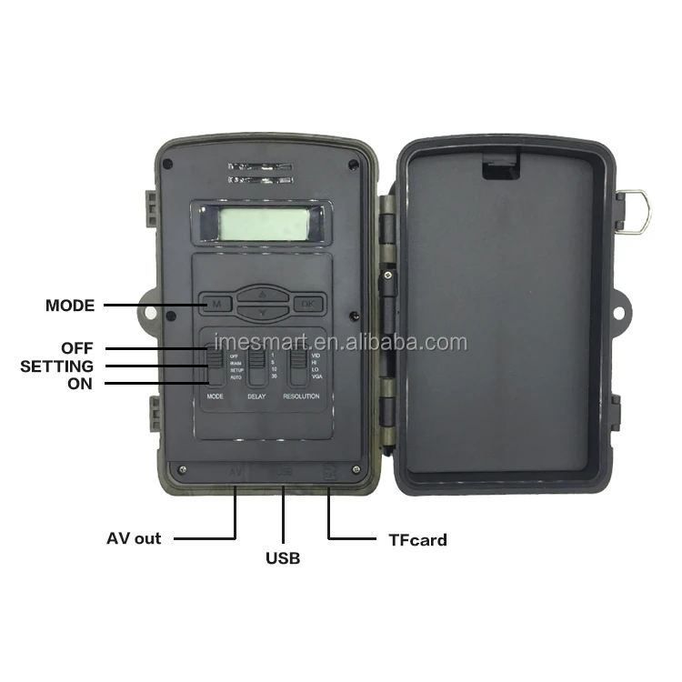 Full HD Night Vision Hunting Camera 8MP 720P Photo Traps Scouting Infrared Game Hunter Trail Camera NO glow Trail Cameras