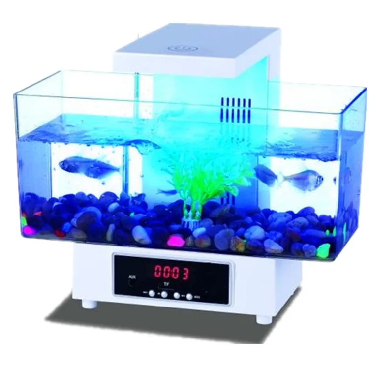 Mini Desktop USB Aquarium / mini fish tank / led Desktop Aquarium