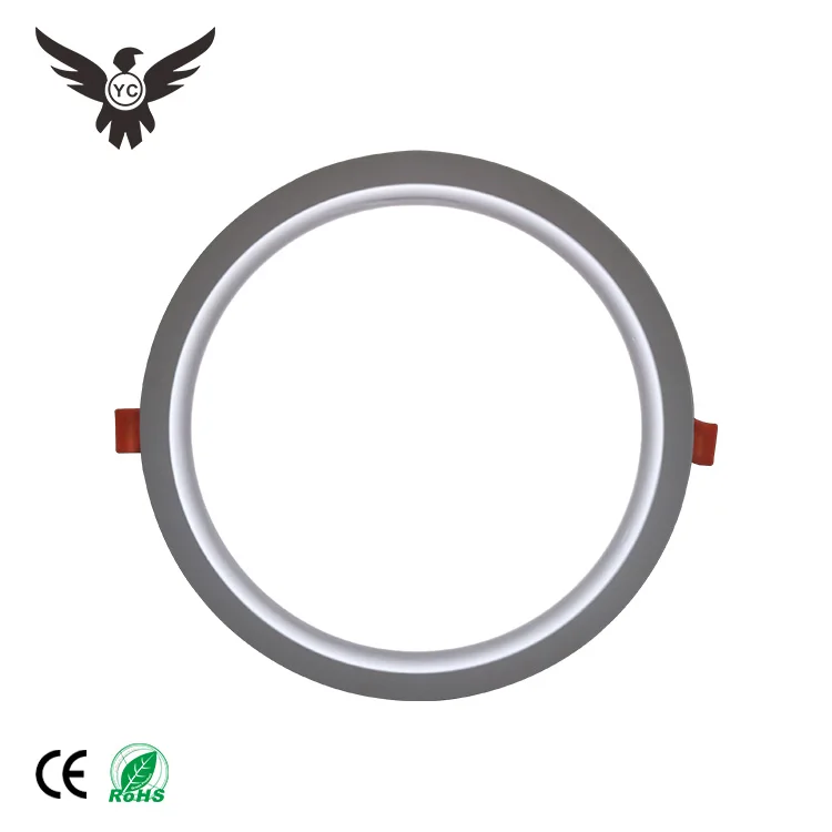  Алюминиевый поликарбонатный круглый коммерческий светодиодный светильник для подъема 7 Вт 12 15 18 24 безразмерный встраиваемый