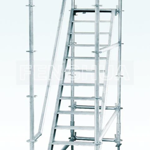 Aluminium ladder used for Ring lock scaffolding