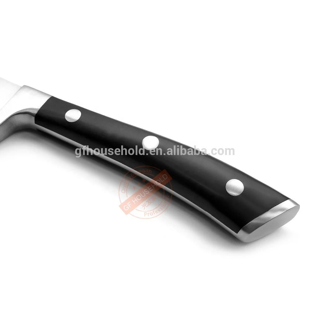 Yangjiang Kitchen knife 8 inch 7CR17MOV Chef Knife with wood handle