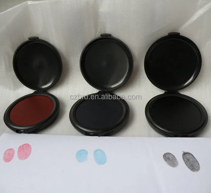 thumb print pad&finger stamp pad