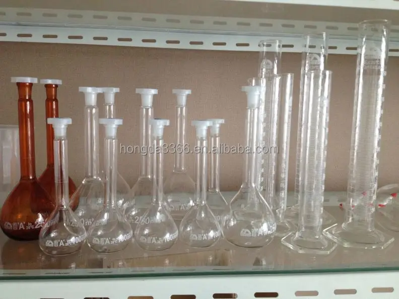 Lab or chemical industry customized glasswares Beaker, Measuring Cylinder, Tube, Volumetric Flask, Separatory Funnel