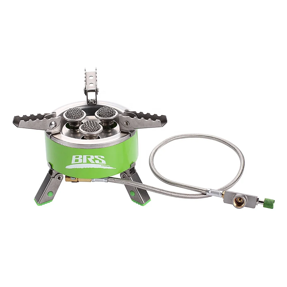 
Three burners BRS-73 Outdoor Portable 4200W High Quality Gas Burner Cooking Picnic Camping Gas Stove 