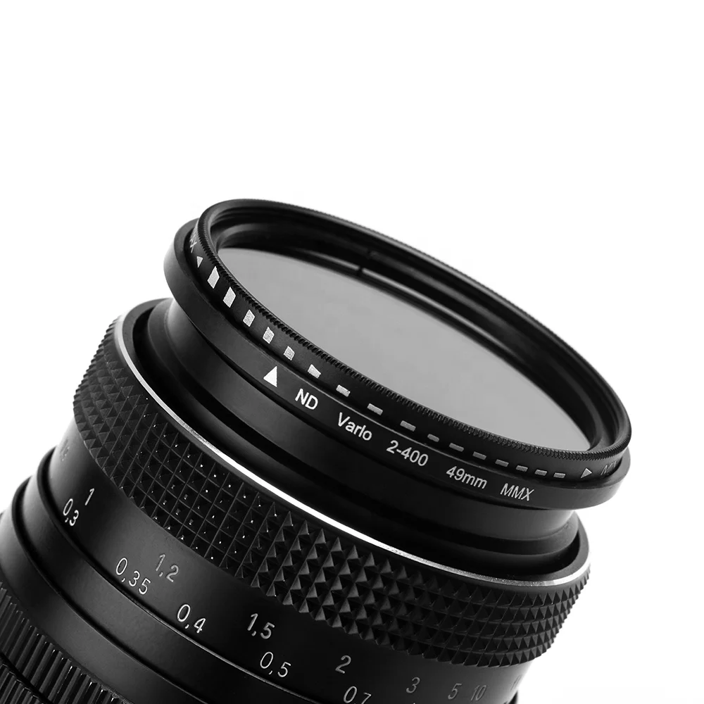 
Adjustable ND Filter ND2-ND400 Fader Neutral Density For Camera Lens 