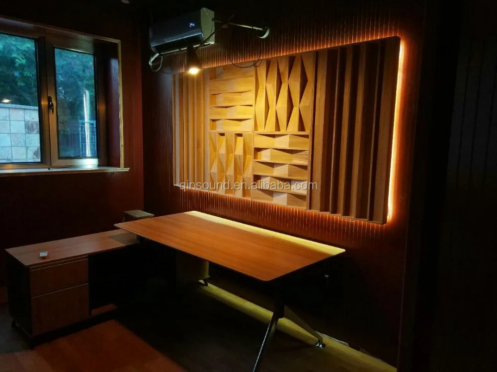 Wave Type Acoustical Sound Diffusers