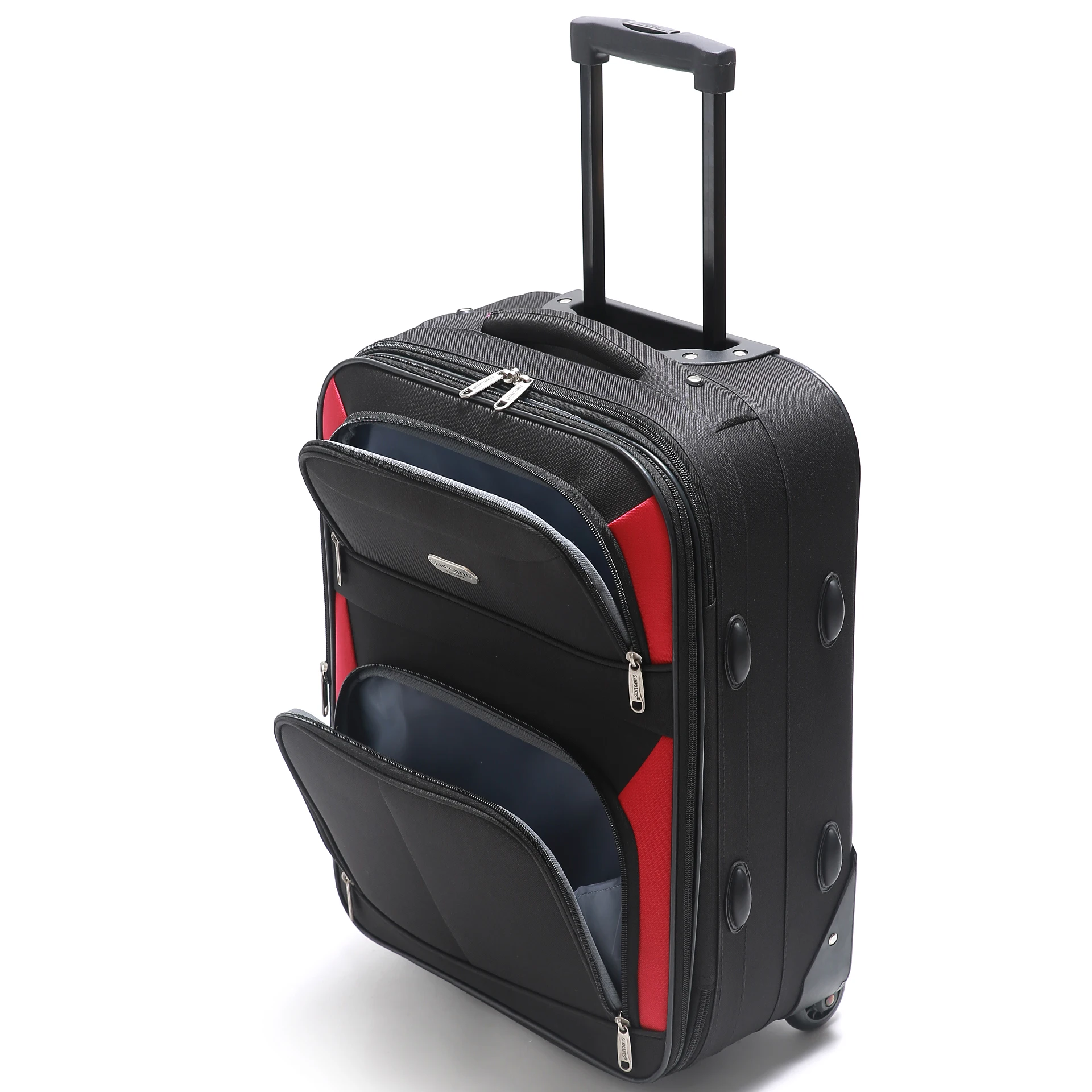 
wholesale new design travel luggage soft expandable carry-on luggage set 