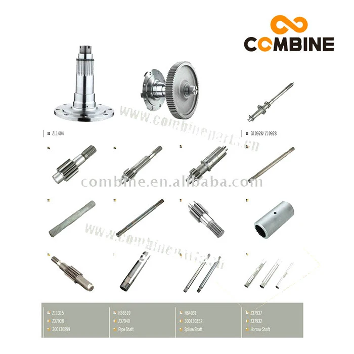 OEM and ODM Bevel Shaft Harvester Parts