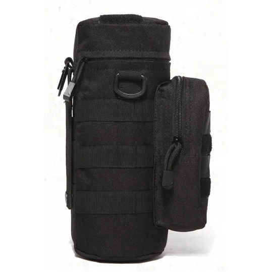 0101 Custom wholesale Fashion Cheap Outdoor Camouflage Tactical Molle Gym Men Sling Belt Water Bottle Pouch