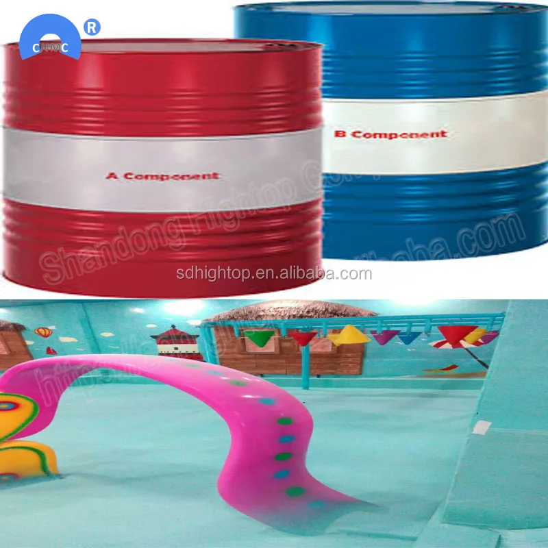 
spray two component A and B polyurea truck bed liner 