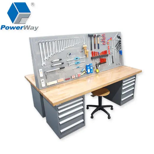 
Assembly Line Working Table/ Maintenance desk/ Industrial workbench led lighting 