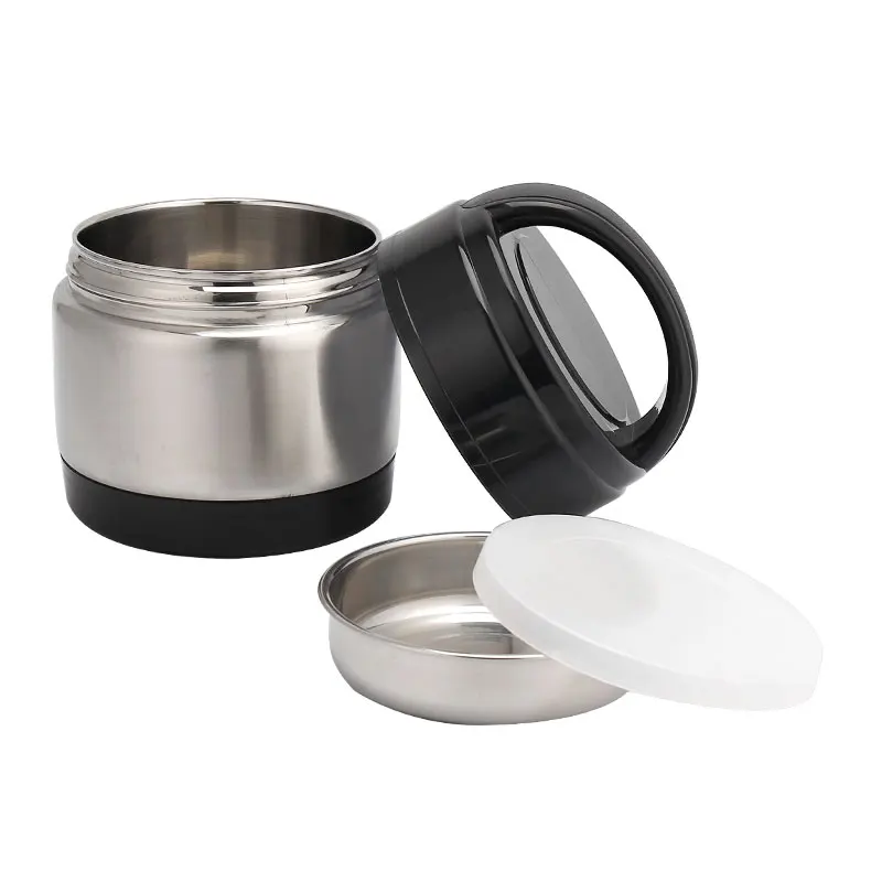 Thermal Lunch Box Stacking 2 Tier Vacuum Lunch Box Thermos Food Carrier Food Container To Keep Food Hot