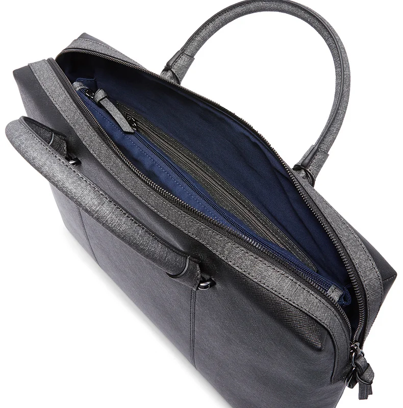 
OEM High Quality Custom Color Laptop bag leather briefcase for men 