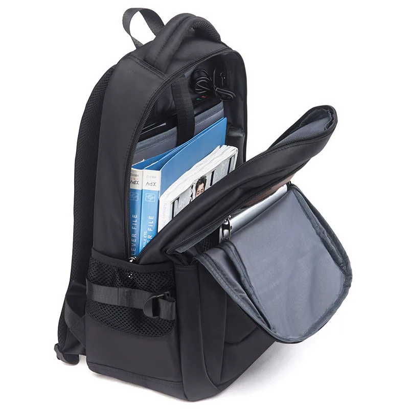 Private Label Custom Smart USB Charger Multifunctional Man Bags Shoulder School Backpack Waterproof With Logo