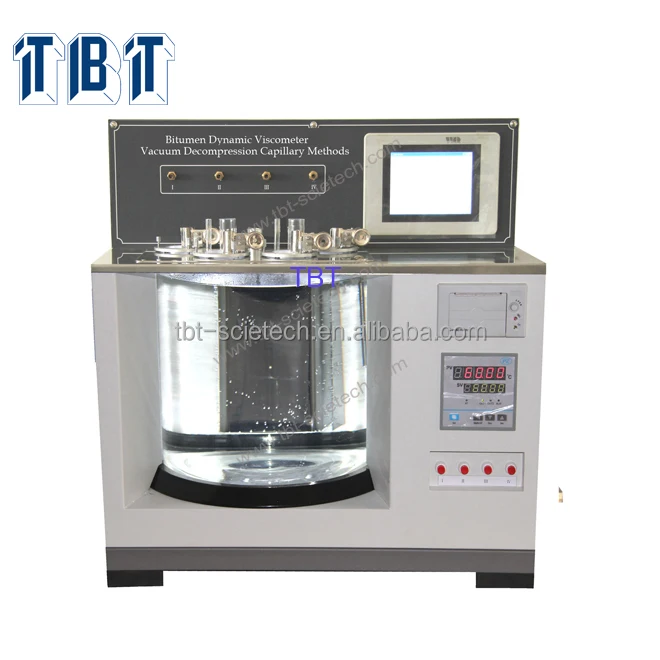 T-BOTA TBT-0620B Bitumen Asphalt Dynamic Viscometer to test dynamic viscosity of petroleum asphalt by vacuum capillary