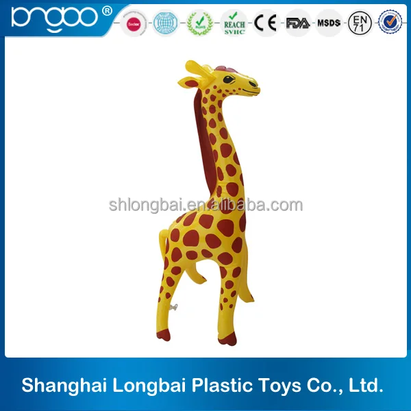 Inflatable animal with elephant