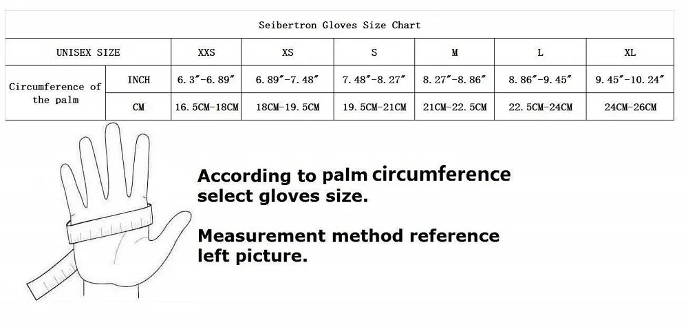 Seibertron Dirtclaw Unisex Adult Racing Mountain Bike/Bicycle Cycling Off-Road Dirt Bike Gel Padded Anti-Slip Fingerless Gloves