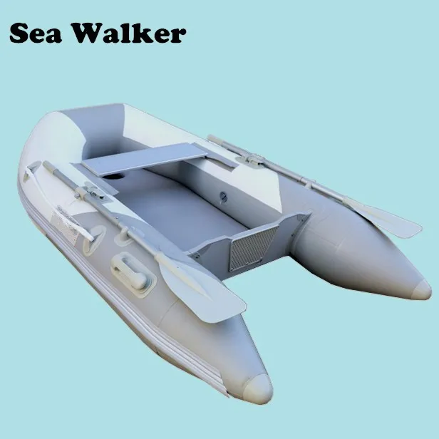Seawalker Высококачественная 2 3 м надувная рыболовная лодка плот из ПВХ с воздушной палубой гребная сертификацией