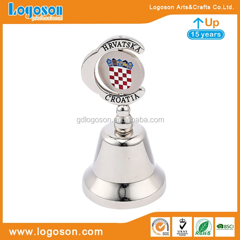 Many Designs Custom Souvenir Croatia Magnets Keychains Ashtray Dinner Bells Croatia Souvenirs