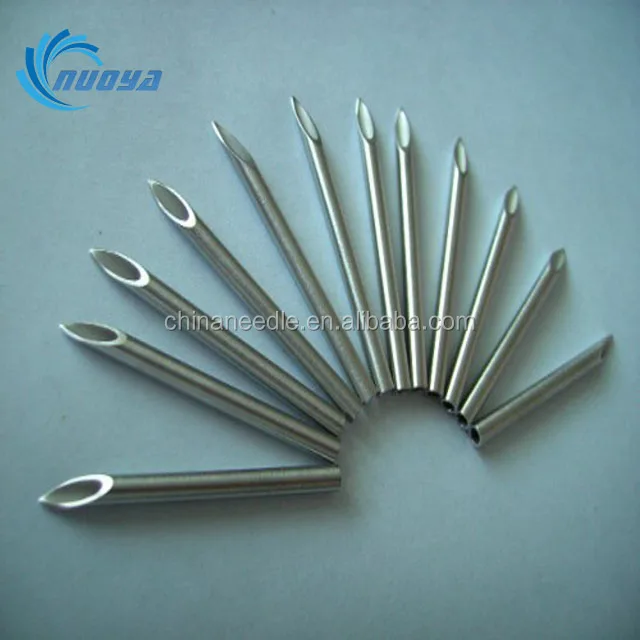 Medical Needle Cannual,17G18G 20G Stainless Steel Metal Needle Cannula for IV Cannula,Medical Use