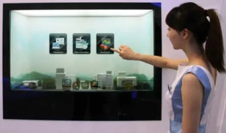 32 inch usb capacitive multi touch foil, interactive touch screen foil film for touch table,kiosk,transparent showcase