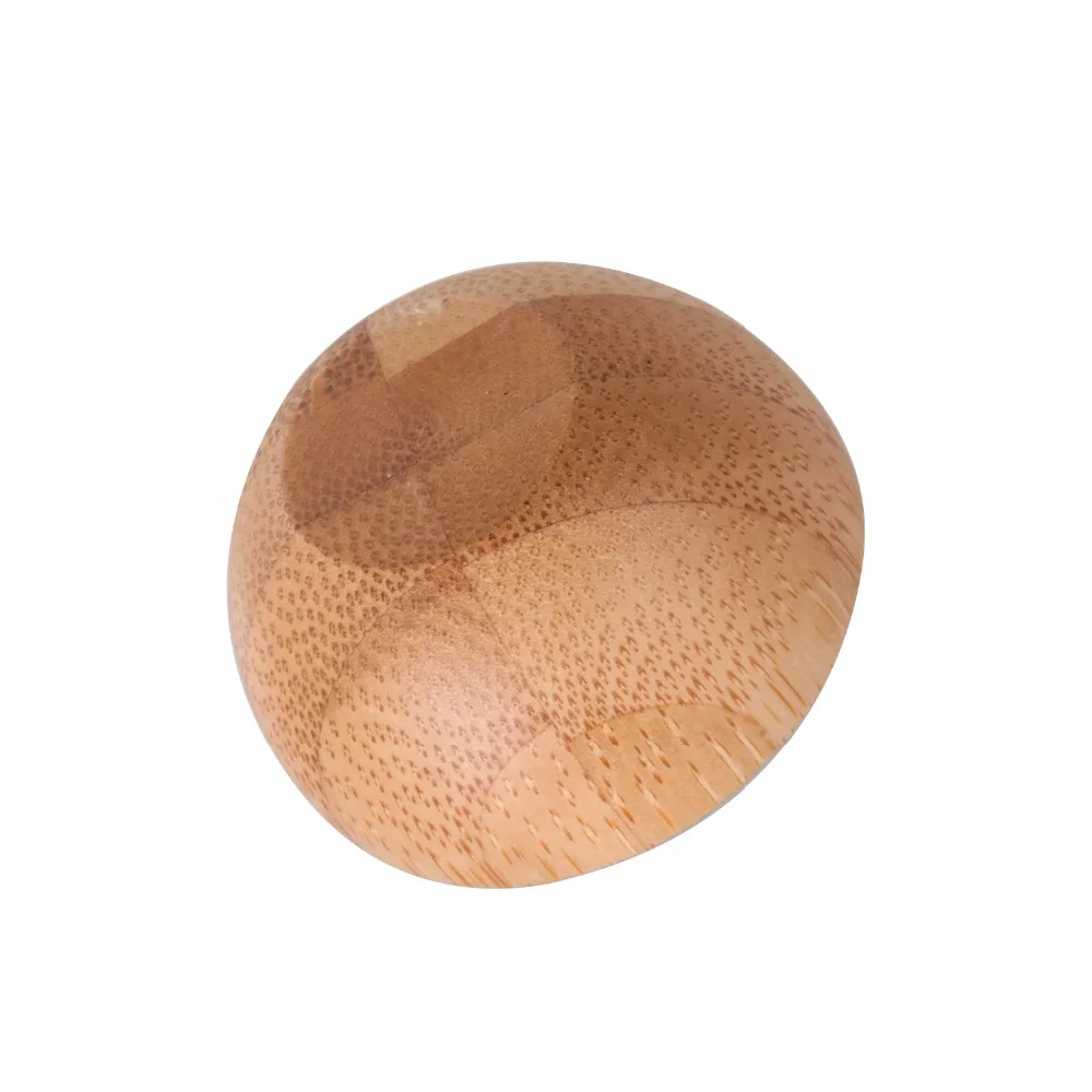 5g Ball Shape Bamboo Double Wall Cosmetic Cream Jar