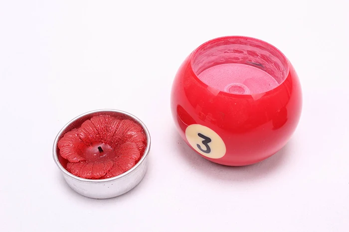 Wholesale Resin Pool Billiard Ball Candle