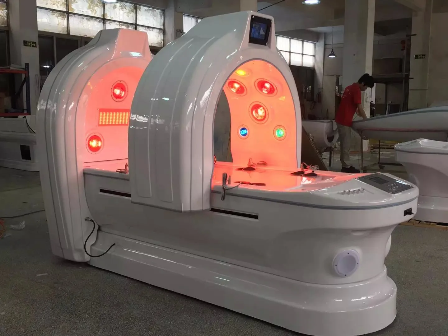 Portable steam sauna beauty spa far infrared sauna capsule mega slim capsule LK-1000A