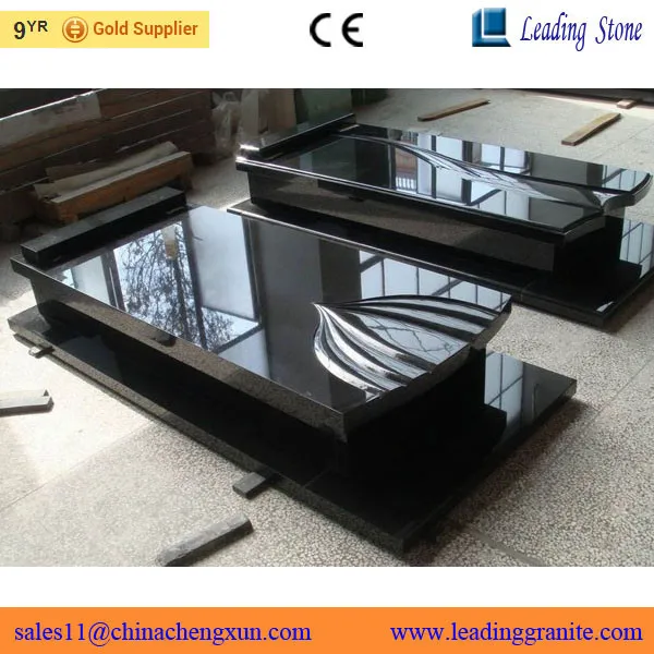 High quality natural granite large headstone